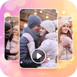 photo video maker android application logo